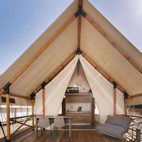 Safaritent 6 personen - GLAMPING FAMILIE