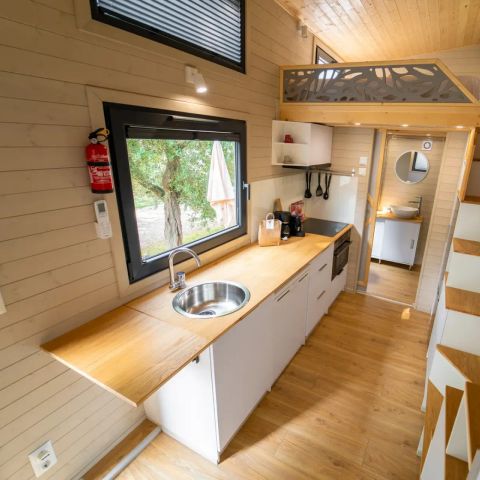 Stacaravan 4 personen - Klein huisje