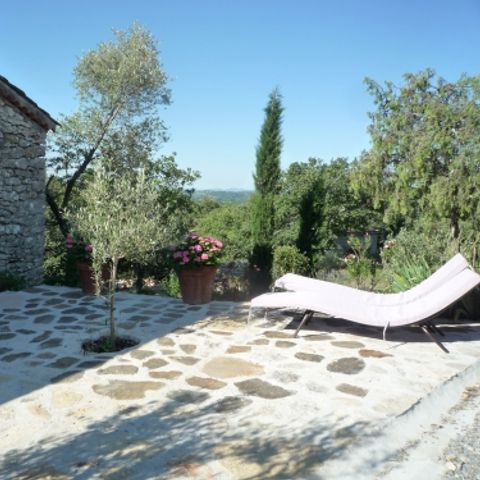 Slaapkamer 2 personen - Petit Mas (kleine gastenkamer met ontbijt) / 2 personen inbegrepen / ingedeeld 3 épis