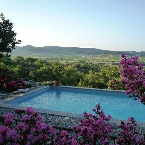 Slaapkamer 2 personen - Petit Mas (kleine gastenkamer met ontbijt) / 2 personen inbegrepen / ingedeeld 3 épis