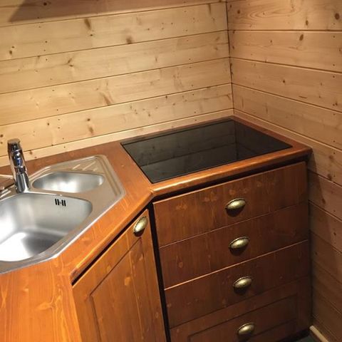 Lodge 2 personen - Cabane Lodge met ontbijt en privé spa op terras