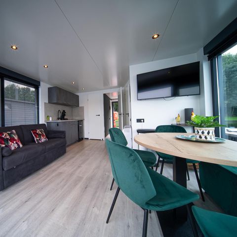 Lodge 6 personen - Lodge Houseboat met dakterras Lodge 6 personen - Lodge Houseboat met dakterras