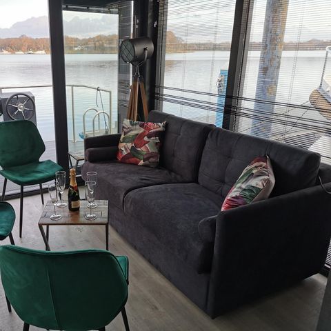 Lodge 6 personen - Lodge Houseboat met dakterras Lodge 6 personen - Lodge Houseboat met dakterras