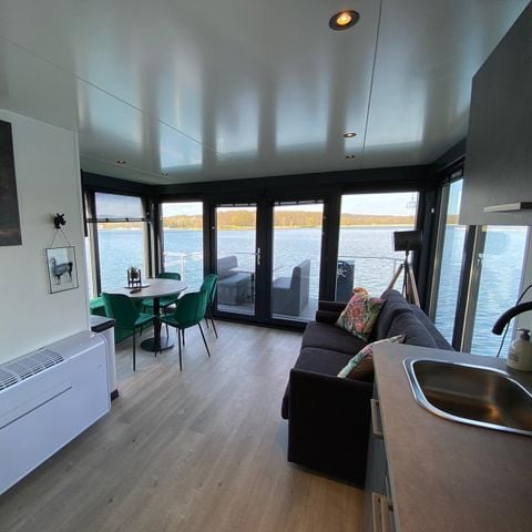 Lodge 6 personen - Houseboat met Dakterras