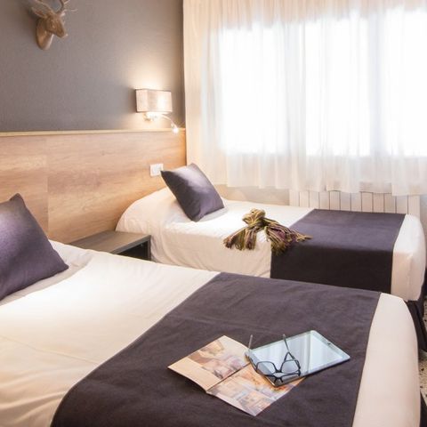 Slaapkamer 2 personen - Hotelkamer