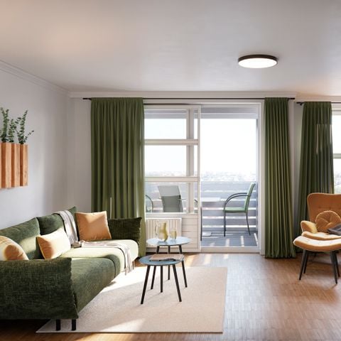 APPARTEMENT 6 personen - luxe 4+2P met uitzicht