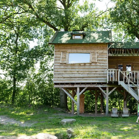 UNIEKE ACCOMMODATIE 6 personen - Boomhut