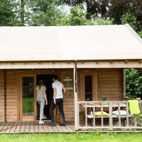 Bungalowtent 6 personen - Bungalowtent Boerderijhuisje