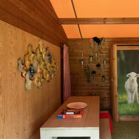 Bungalowtent 6 personen - Bungalowtent Boerderijhuisje