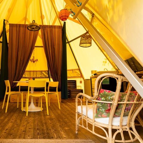 UNIEKE ACCOMMODATIE 4 personen - Tipi Jippi Tipi
