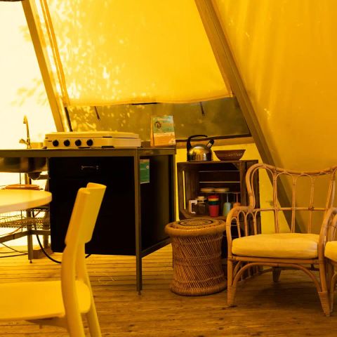 UNIEKE ACCOMMODATIE 4 personen - Tipi Jippi Tipi