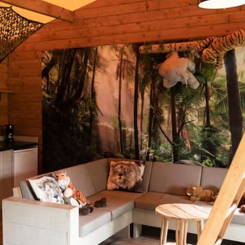 Bungalowtent 6 personen - Bungalowtent Junglehuisje