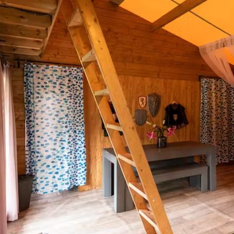 Bungalowtent 6 personen - Bungalowtent Ridder & Prinsessenhuisje