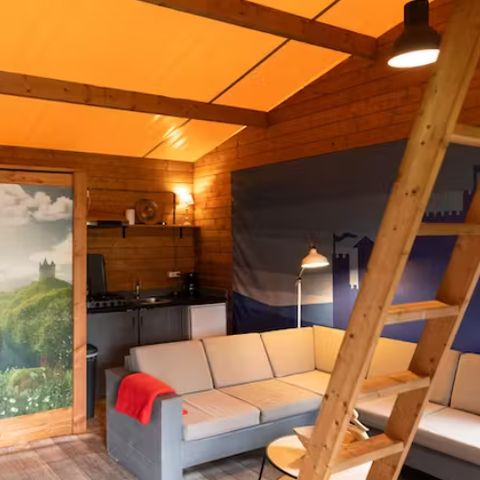 Bungalowtent 6 personen - Bungalowtent Ridder & Prinsessenhuisje