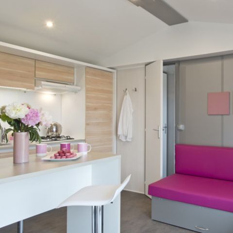 Stacaravan 4 personen - Luxe
