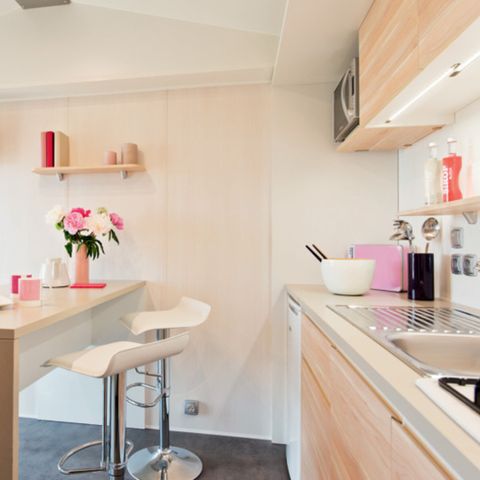 Stacaravan 4 personen - Luxe