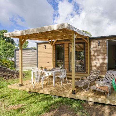 Stacaravan 4 personen - COTTAGE LUMINI 4p 2bed ****