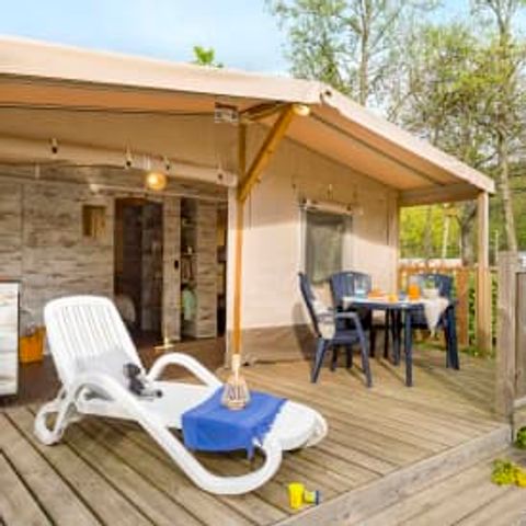Safaritent 4 personen - Lodge 4p 2ch ***
