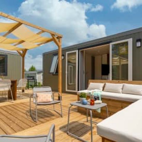 Stacaravan 10 personen - Cottage VRIENDEN 10p 5ch 2SdB ****
