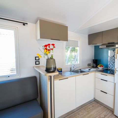 Stacaravan 4 personen - Gezellig LV Clim - 2 slaapkamers - 4 personen