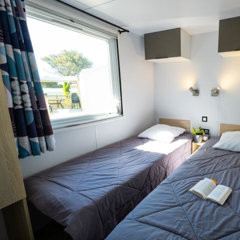 Stacaravan 6 personen - Confort Plus LV Clim - 3 slaapkamers - 6 personen