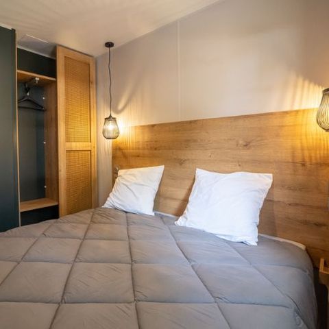 Stacaravan 6 personen - Cottage Violette 6 pers 3 slaapkamers 1 badkamer ****