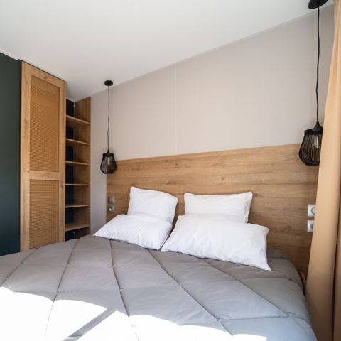 Stacaravan 4 personen - Vakantiehuis Jasmin 4 pers 2 Ch 1 Sdb *****