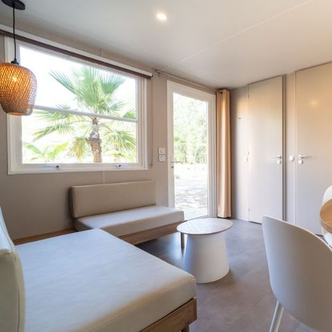 Stacaravan 4 personen - Vakantiehuis Jasmin 4 pers 2 Ch 1 Sdb *****
