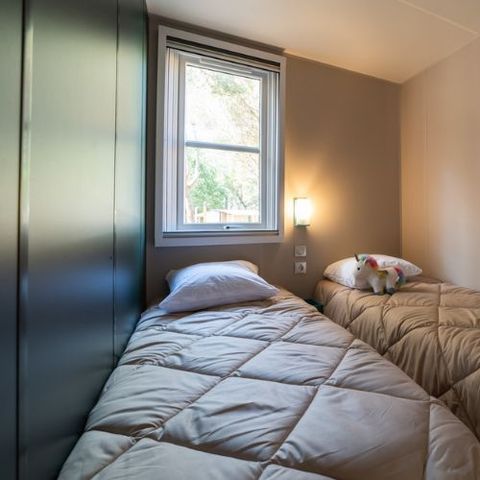 Stacaravan 4 personen - Vakantiehuis Jasmin 4 pers 2 Ch 1 Sdb *****