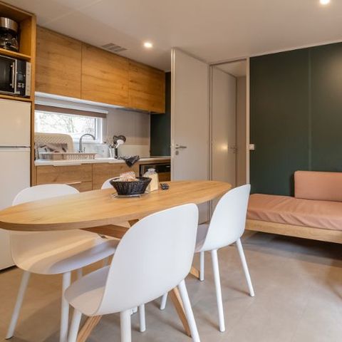 Stacaravan 4 personen - Cottage Jacinthe 4 pers 2 slaapkamers 2 badkamers *****