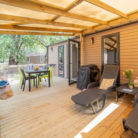 Stacaravan 4 personen - Cottage Jacinthe 4 pers 2 slaapkamers 2 badkamers *****