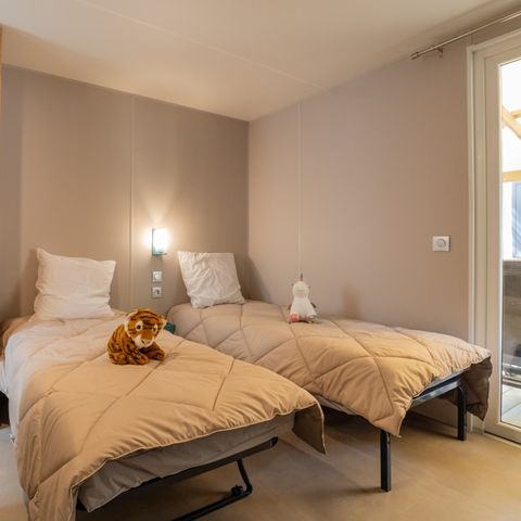 Stacaravan 4 personen - Cottage Jacinthe 4 pers 2 slaapkamers 2 badkamers *****