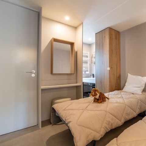 Stacaravan 4 personen - Cottage Jacinthe 4 pers 2 slaapkamers 2 badkamers *****