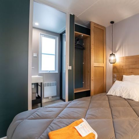 Stacaravan 6 personen - Vakantiehuis Horthense 6 pers 3 slaapkamers 2 badkamers *****