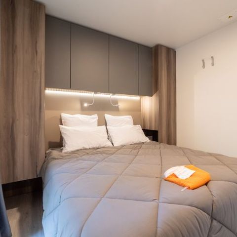Stacaravan 4 personen - Cottage Orchidée 4 pers 2 slaapkamers 2 badkamers *****