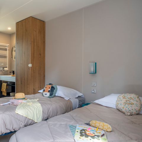 Stacaravan 4 personen - Cottage Select TV LV Wifi Plancha - 2 slaapkamers en 2 badkamers - 4 pers
