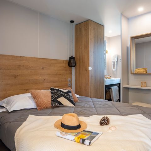 Stacaravan 4 personen - Cottage Select TV LV Wifi Plancha - 2 slaapkamers en 2 badkamers - 4 pers