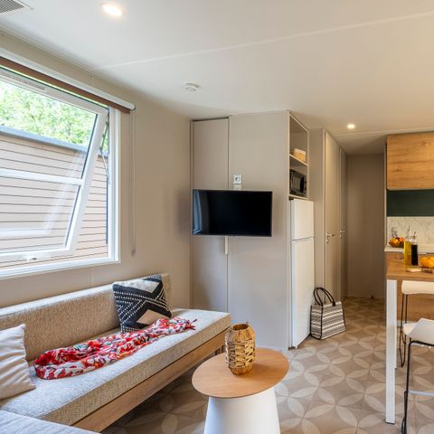 Stacaravan 6 personen - Cottage Family TV LV Wifi - 3 slaapkamers - 6 personen