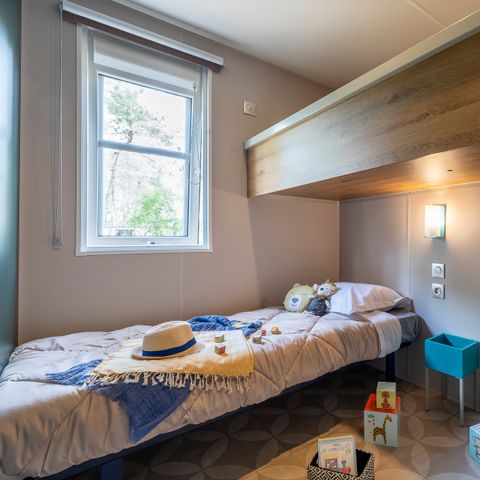 Stacaravan 6 personen - Cottage Family TV LV Wifi - 3 slaapkamers - 6 personen