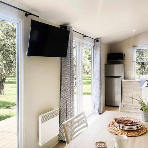 Stacaravan 4 personen - Cottage Iris 3 Kamers 4 Personen + TV