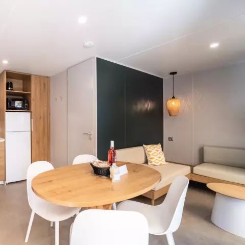 Stacaravan 4 personen - Cottage Iris 3 Kamers 4 Personen + TV