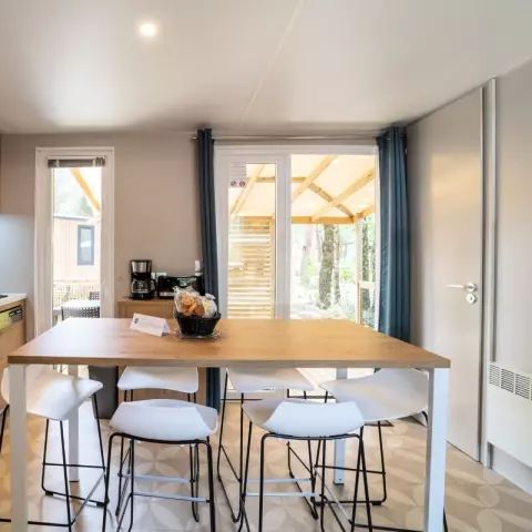 Stacaravan 6 personen - Cottage Violette 4 Kamers 6 Personen + TV