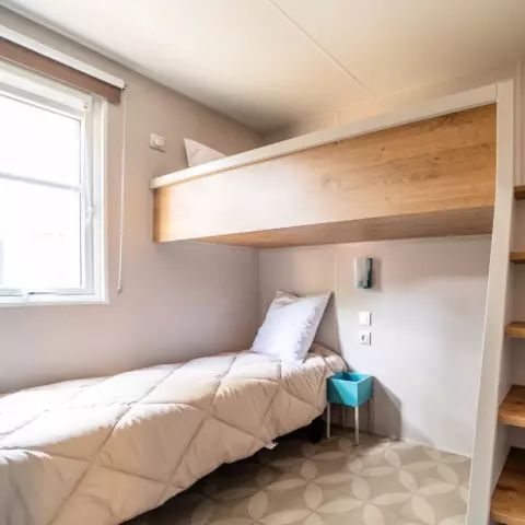 Stacaravan 6 personen - Cottage Violette 4 Kamers 6 Personen + TV