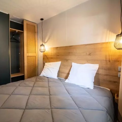 Stacaravan 6 personen - Cottage Violette 4 Kamers 6 Personen + TV