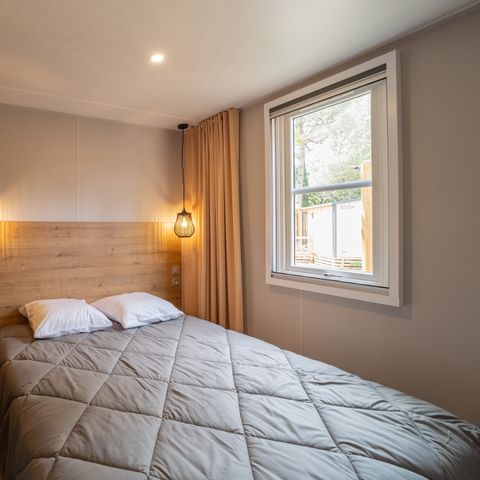 Stacaravan 4 personen - Cottage 4 Paces 2 slaapkamers TV LV Ventilator Iris