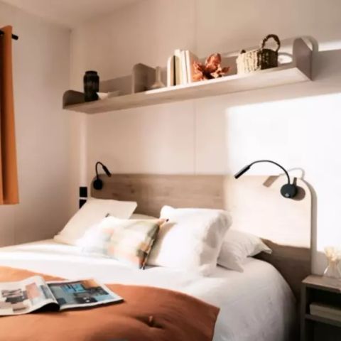 Stacaravan 8 personen - Cottage Rosa 5 kamers voor 8 personen 2 badkamers **** (in het Frans)