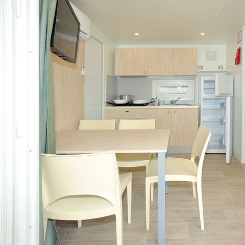 Stacaravan 4 personen - Type B plus