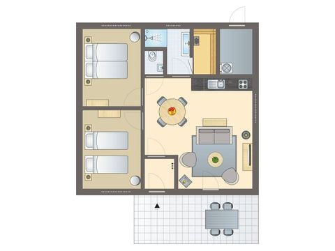 Bungalow 4 personen - 4L