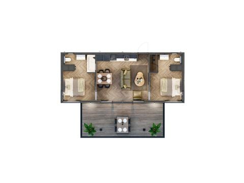Lodge 4 personen - Rosendael met hottub