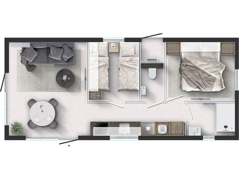 Chalet 4 personen - Rosanna Cabin